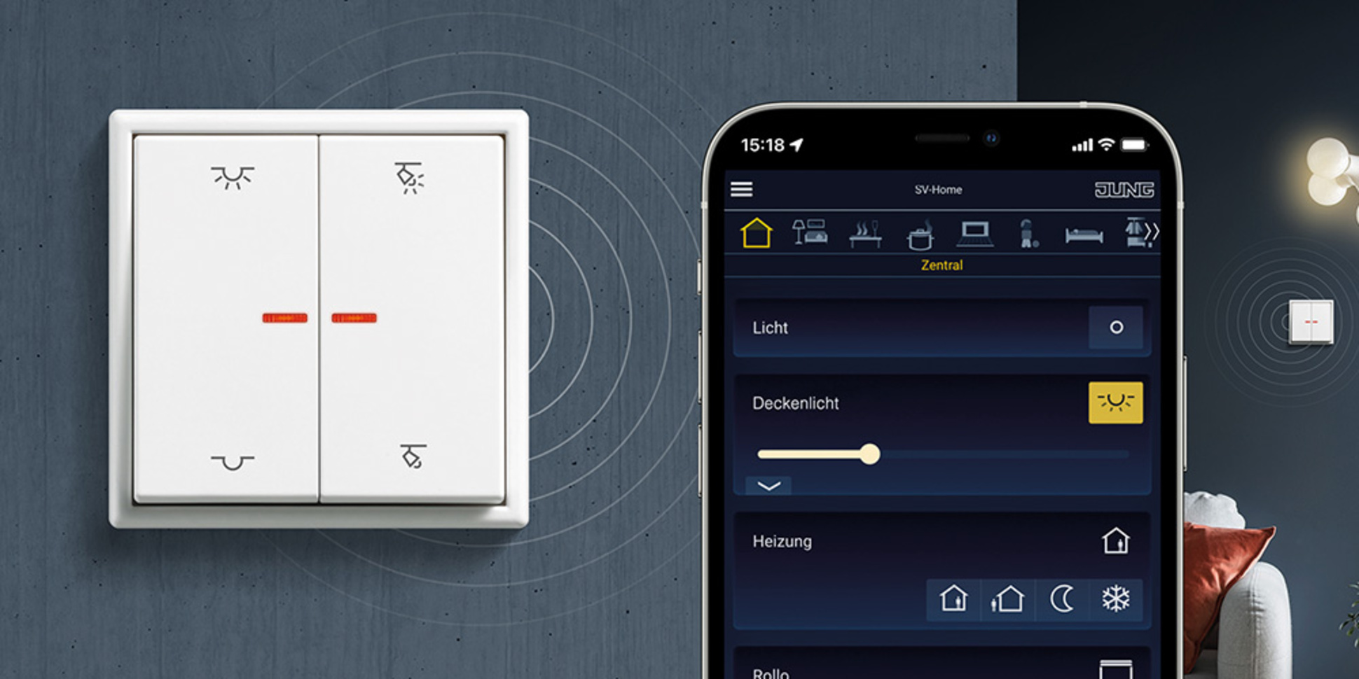 KNX RF Taster bei Elektro-Service-Ganz in Hammelbach